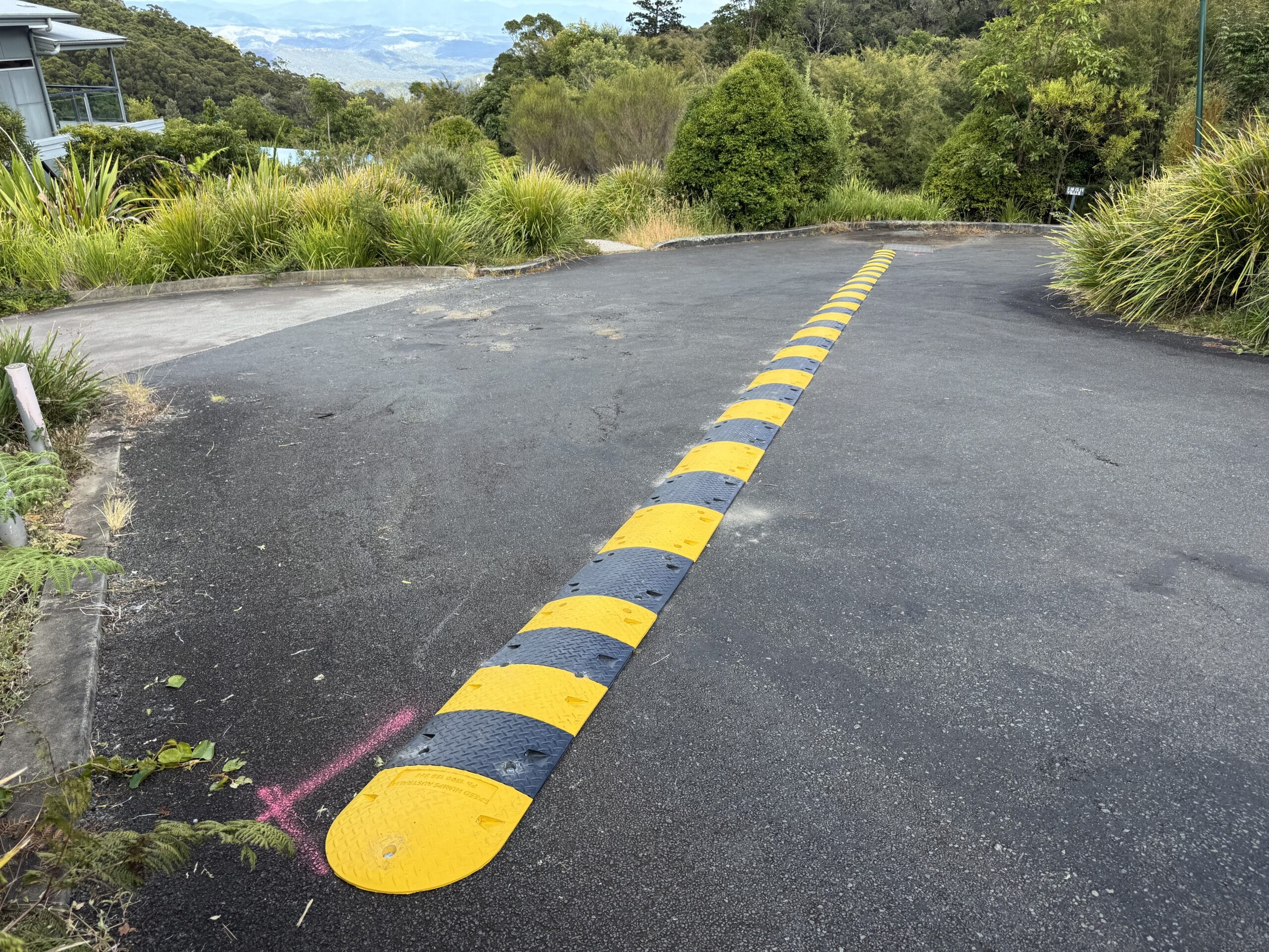 Water Diversion Speed Humps