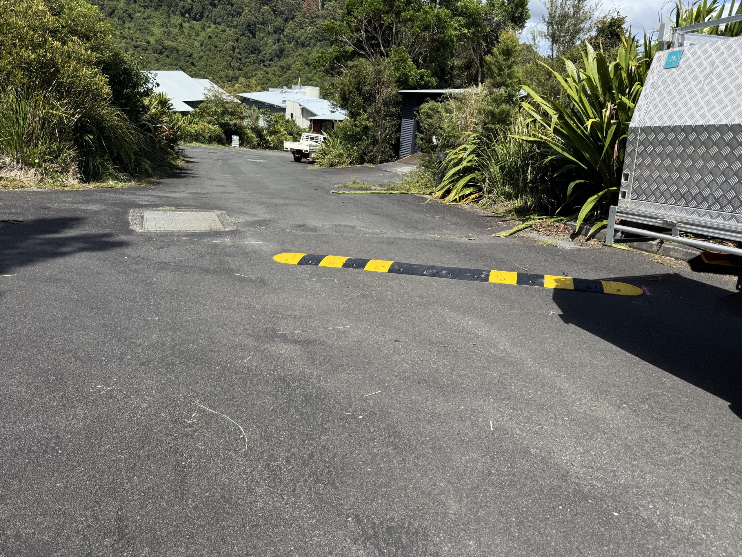 Water Diversion Speed Humps we installed