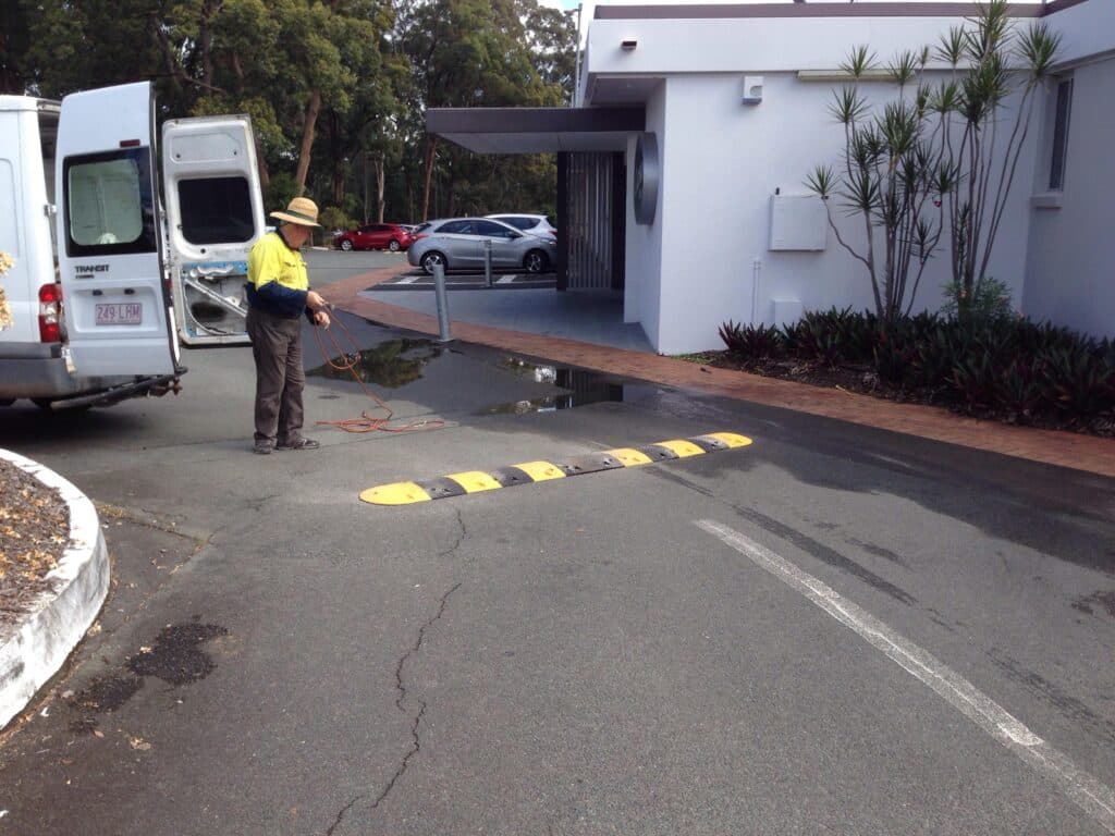 Installing Speed Hump on a Private Street in Australia