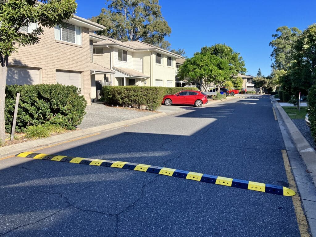 A sample of Speed Hump on a Private Street in Australia