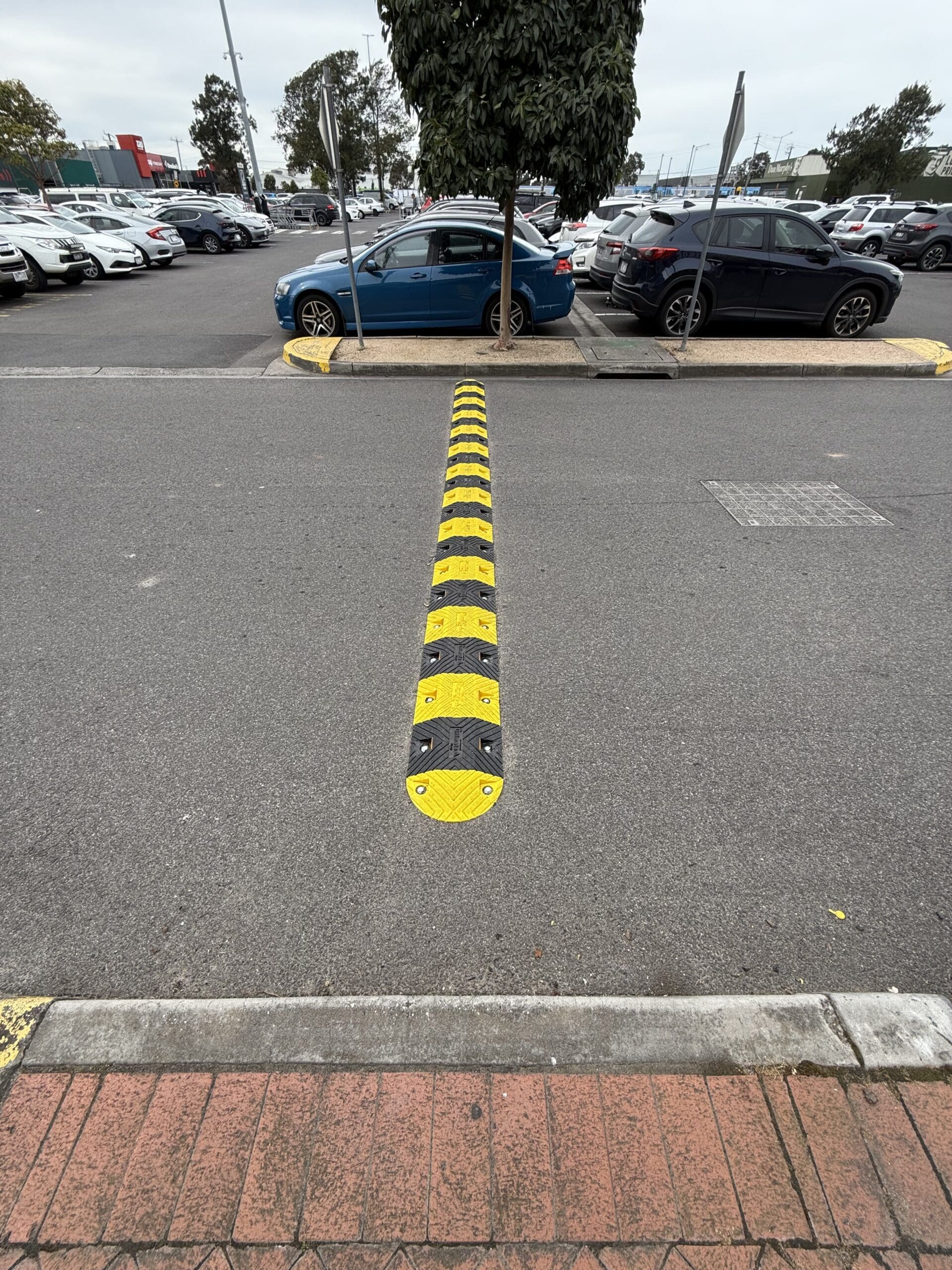 Car Park Speed Humps Australia Enhances Safety at Broadmeadows Homemaker Centre